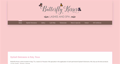 Desktop Screenshot of butterflykissesbyleo.com