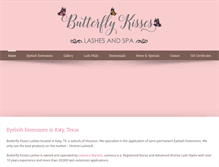 Tablet Screenshot of butterflykissesbyleo.com